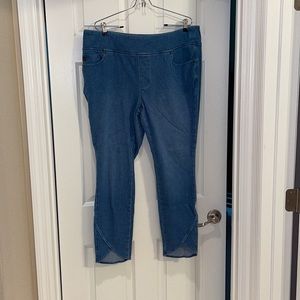 Belle By Kim Gravel Flexibelle Jeans With Tulip Hem